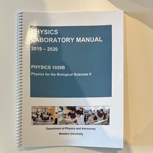 Physics Laboratory Manual 2019-2020